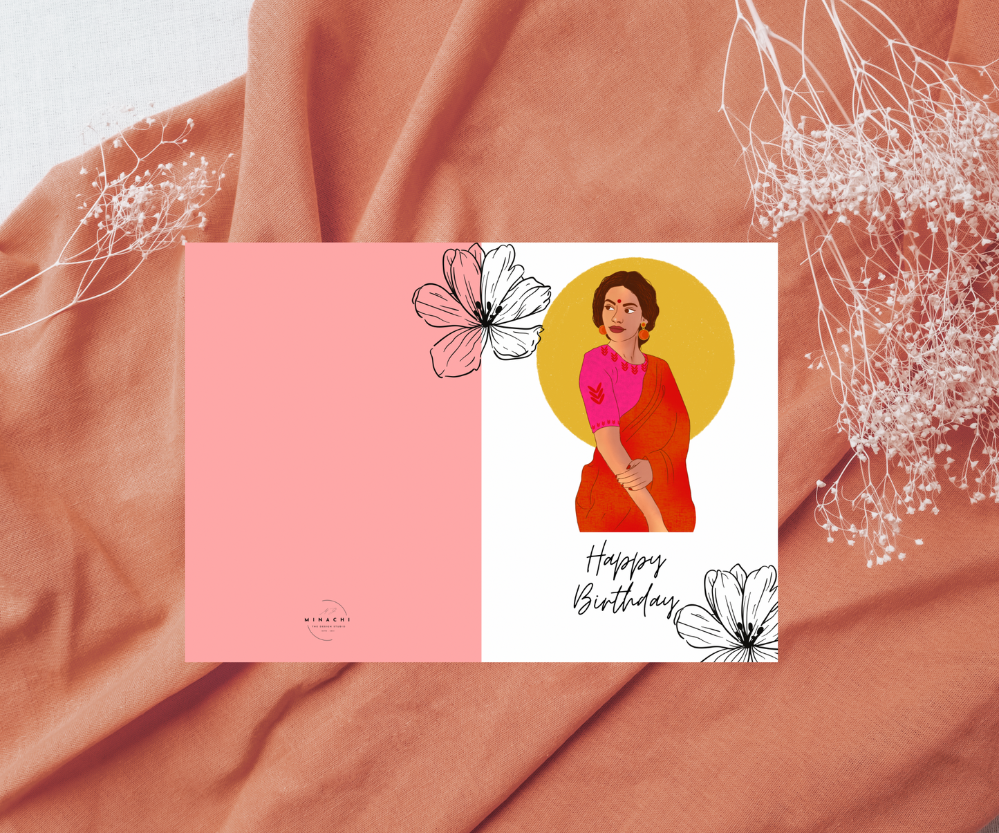 Happy Birthday | Best Friends | Saree Girl | Greeting Cards | Cousin | Sister | Amma