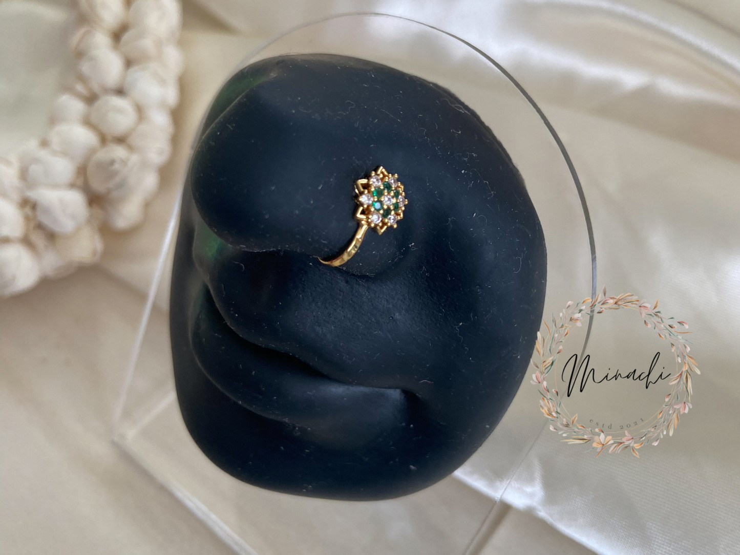 FLORAL NOSE RING