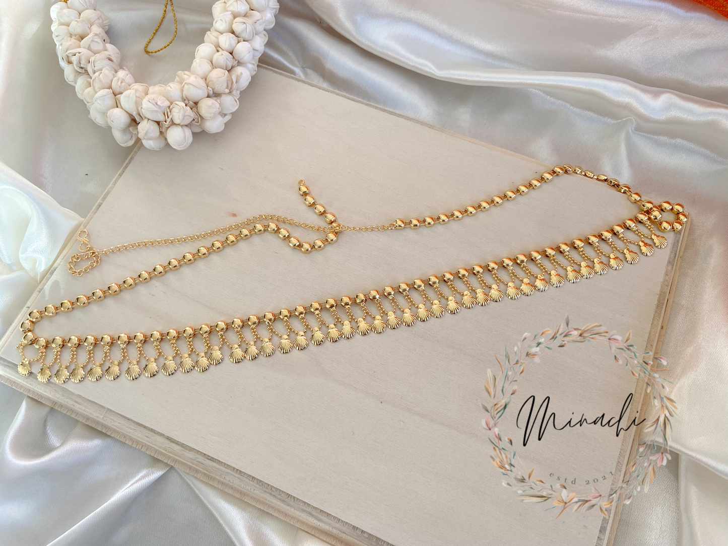 ANJALI: GOLDEN BELT WAIST CHAIN