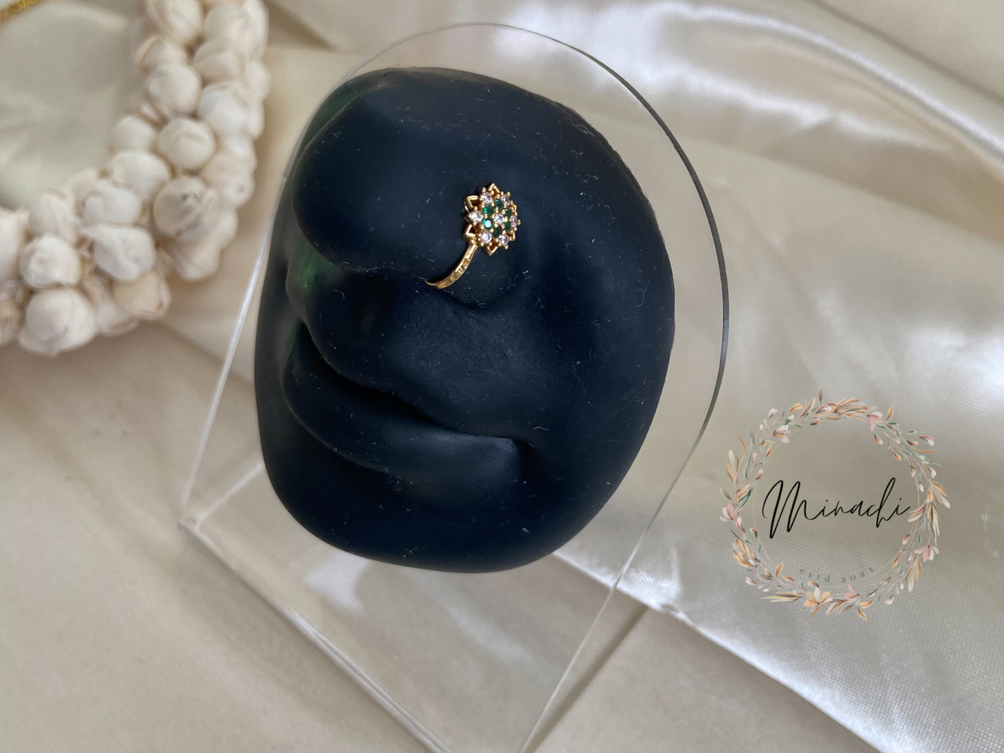 FLORAL NOSE RING