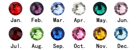 PERSONALISED NAME AND BIRTHSTONE NECKLACE