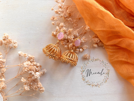 PINK JHUMKA