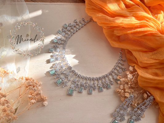 AD MINT GREEN NECKLACE