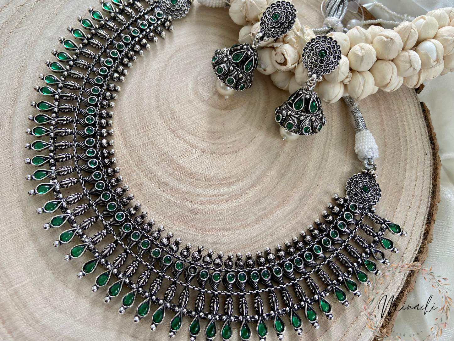 GREEN OXIDISED SET