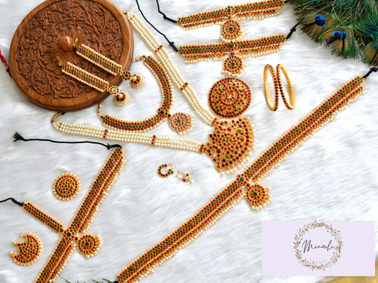 RUBY GREEN BRIDAL FULL SET