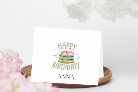 Happy Birthday Anna | A6 card | Tamil Greeting card | Happy Birthday Brother