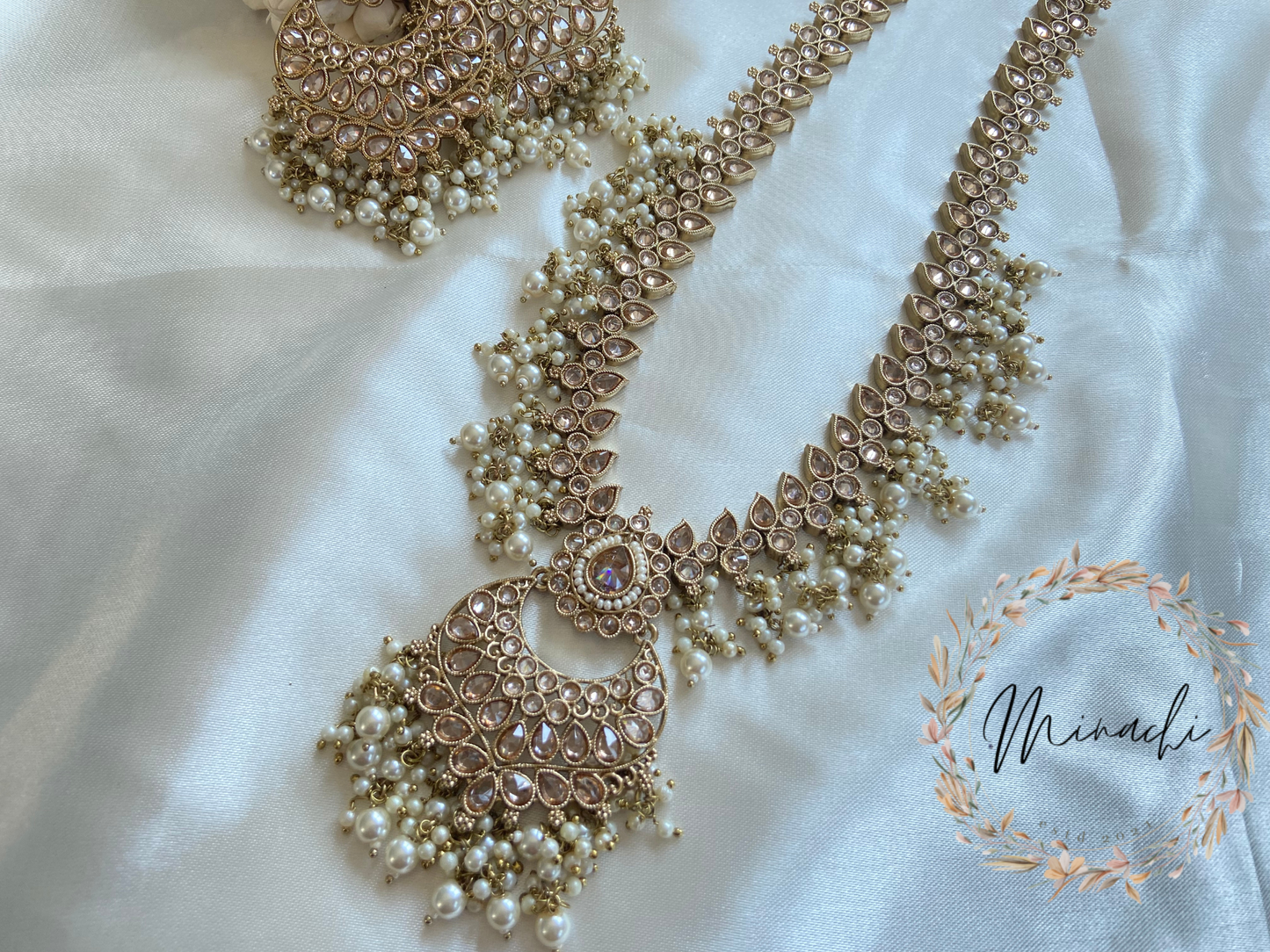 PEARL LONG NECKLACE SET