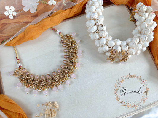 PINK ANTIQUE NECKLACE