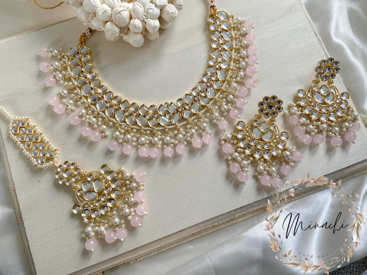 PINK NECKLACE SET