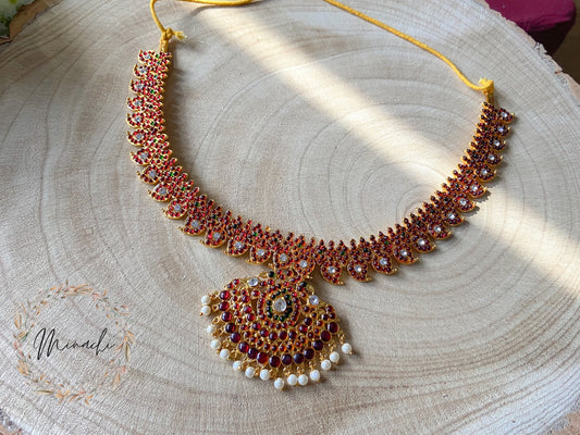 OLG- RUBY GREEN WAIST CHAIN