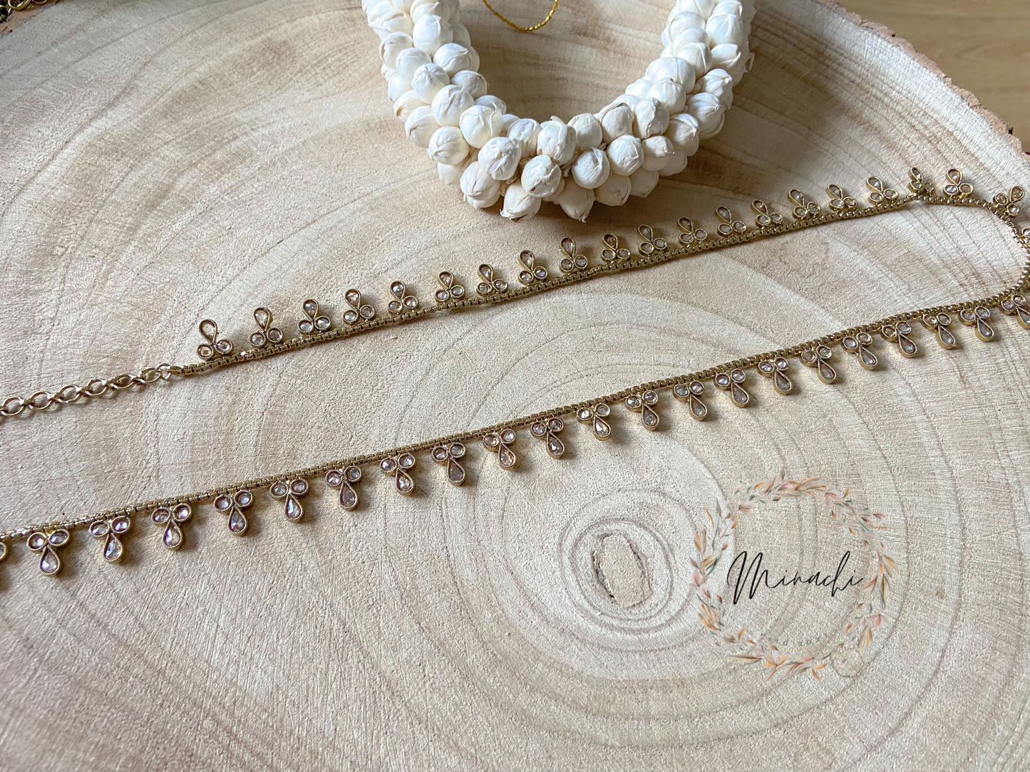 WHITE LCT WAIST CHAIN