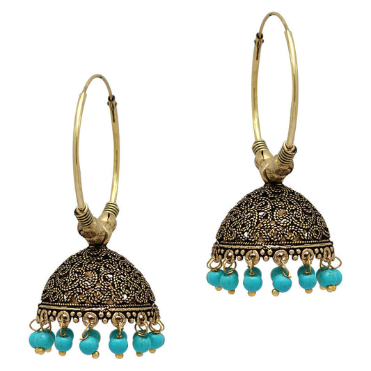 SKY BLUE JHUMKA