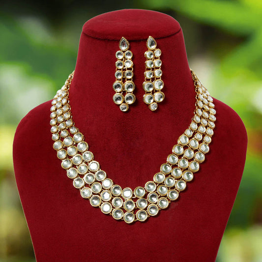 KUNDAN NECKLACE SET