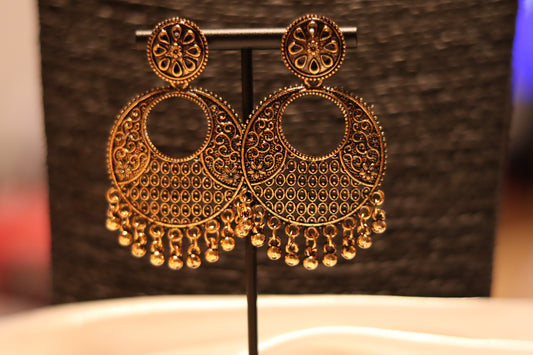 BLACK GOLD EARRINGS