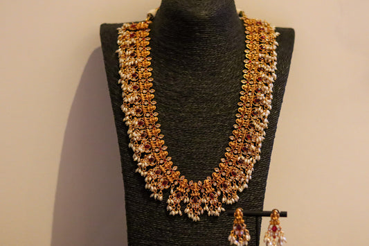 LAKSHMI LONG NECKLACE SET