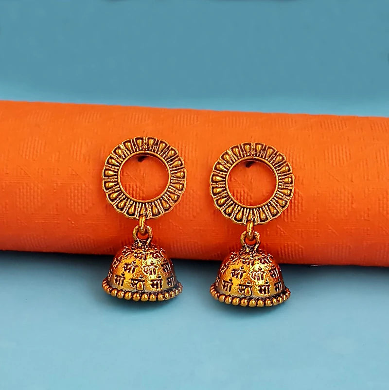 GOLDEN HALO JHUMKA