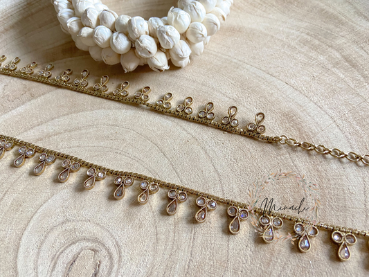 WHITE LCT WAIST CHAIN