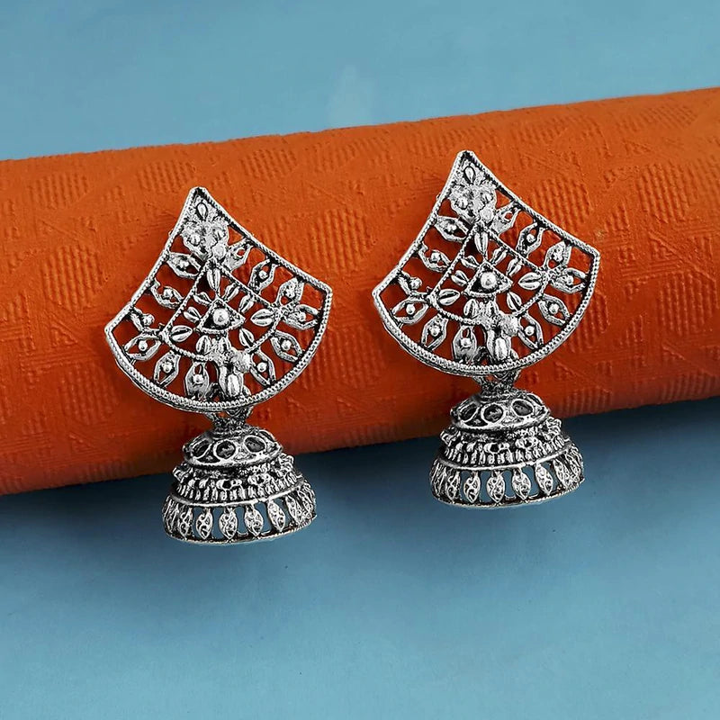 SILVER JHUMKA