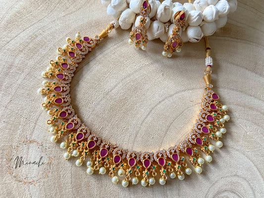 OLG- RUBY GREEN WHITE SET