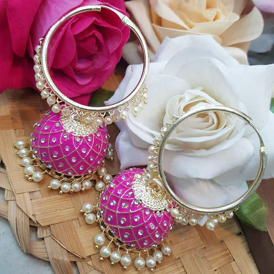 PINK JHUMKA