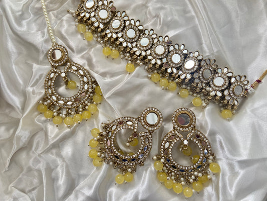 YELLOW CHOKER SET